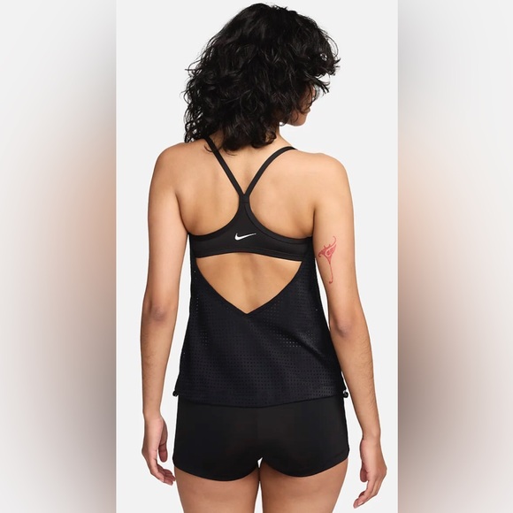 Nike Other - NWT Nike 2-in-1 Tankini Top- Black/Size Small